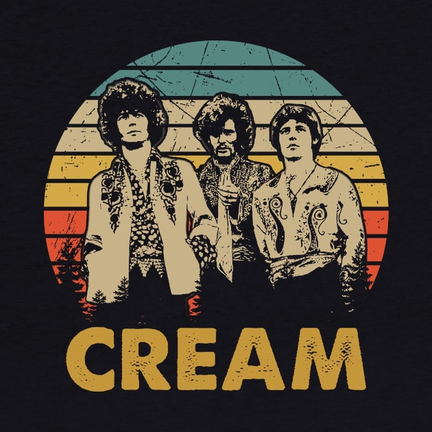 Funny My Favorite Cream Music Vintage Retro by BarryBridgesScene